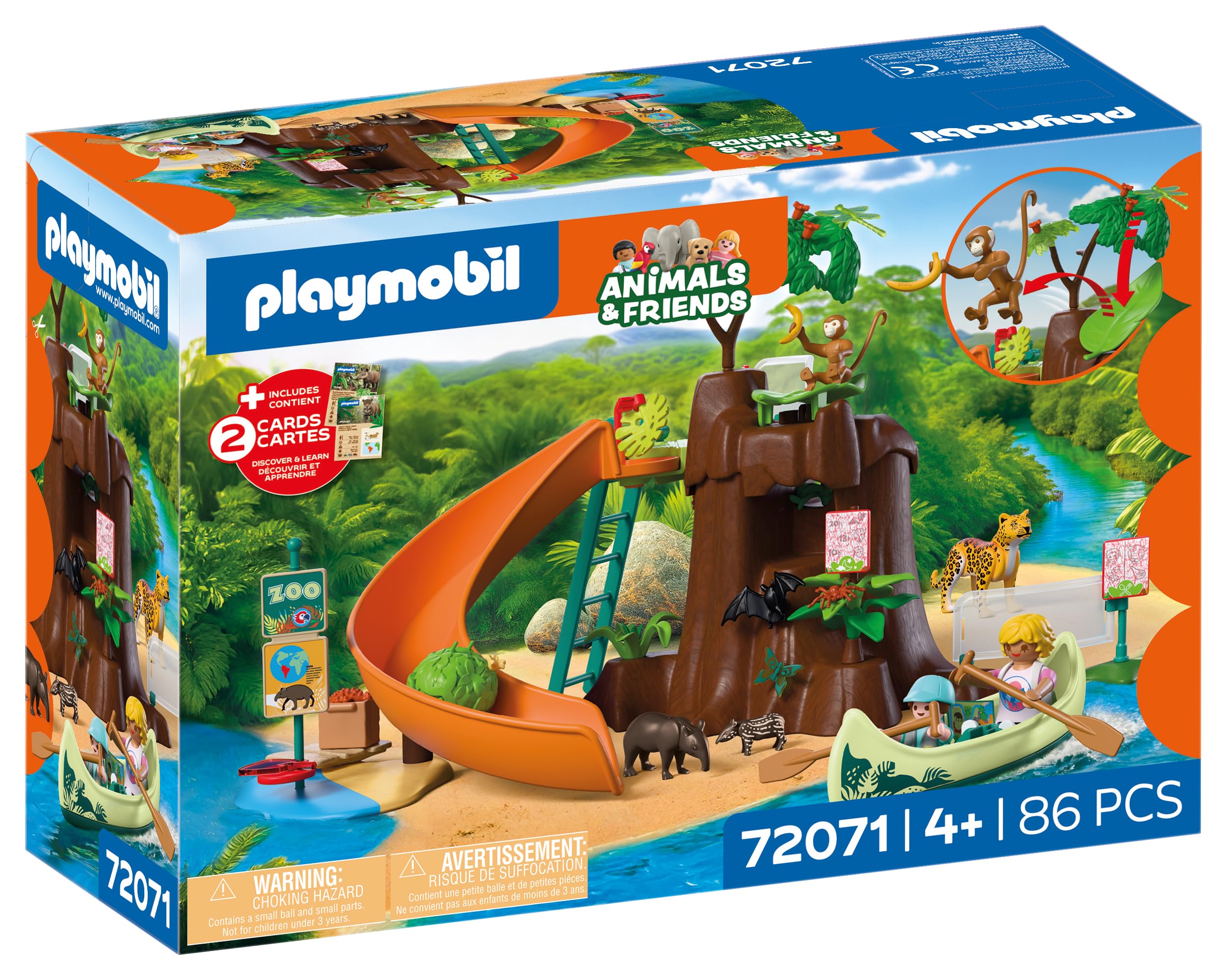 Amazon.com: Playmobil Zoo: Jungle Adventure : Toys & Games